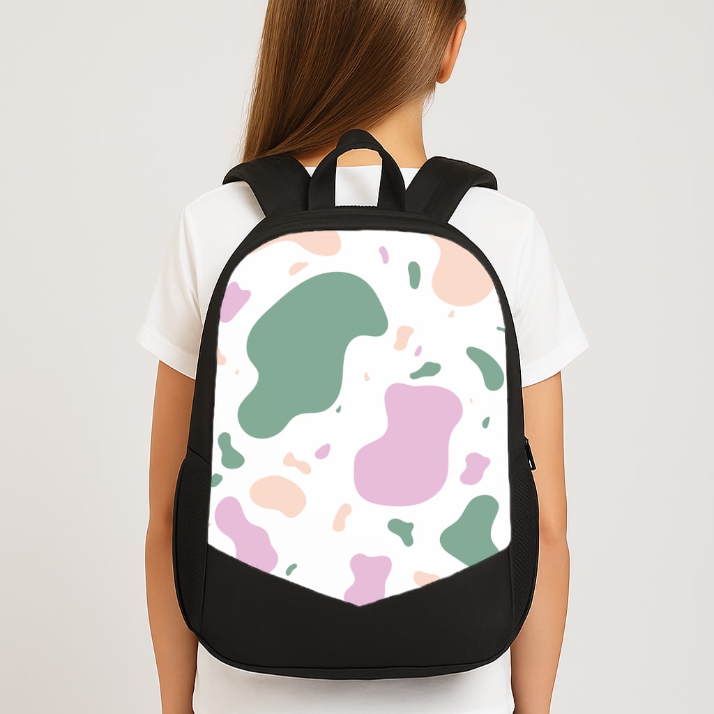 Abstract Pattern 8 Large School Bag