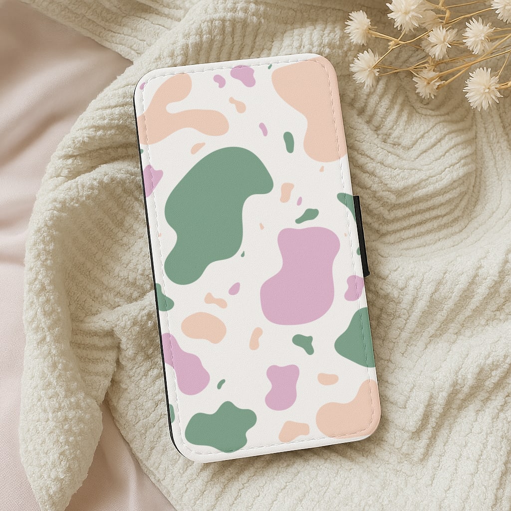 Abstract Pattern 8 Wallet Phone Case