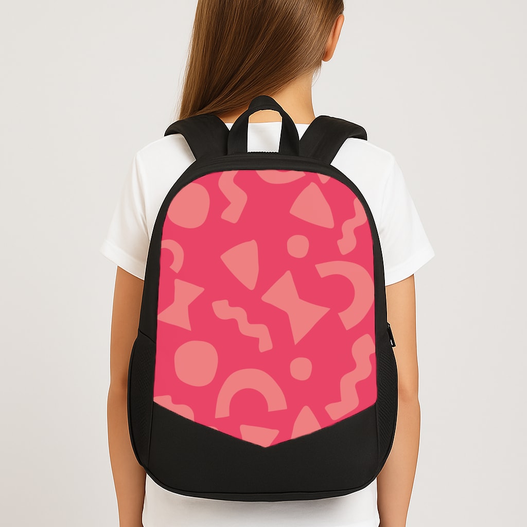 Abstract Pattern 12 Large School Bag