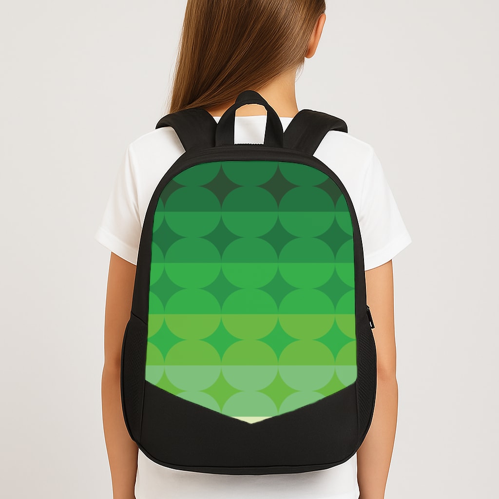 Abstract Pattern 16 Large School Bag