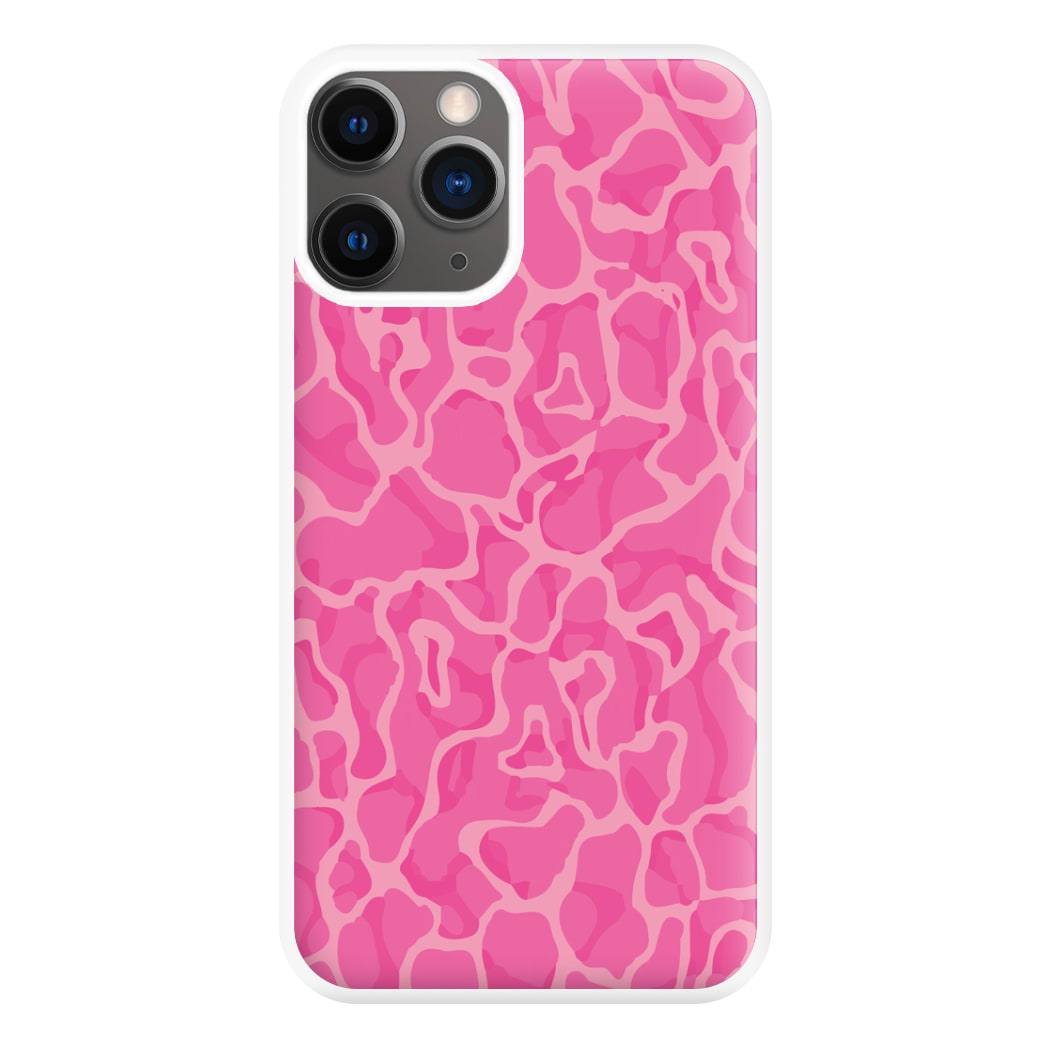 Orange Retro Flowers Pattern Phone Case for iPhone 12 Pro Max