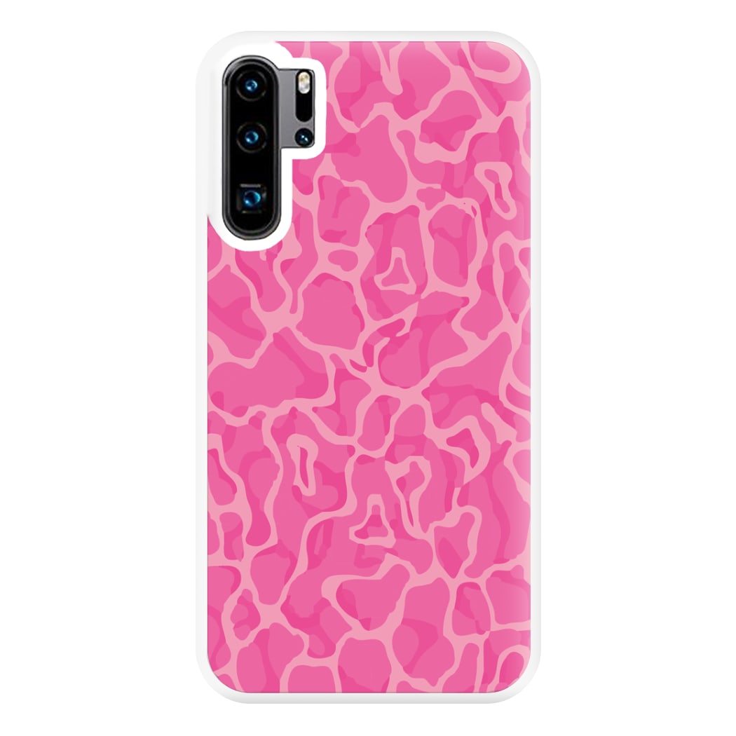 Orange Retro Flowers Pattern Phone Case for Huawei P30 Pro