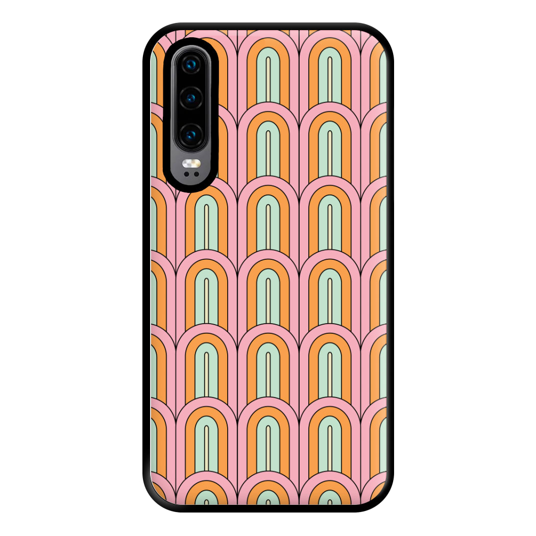 Pastel Retro Arches Pattern Phone Case for Huawei P30