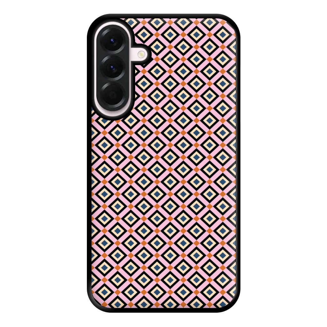 Retro Diamonds Pattern Phone Case for Galaxy A36