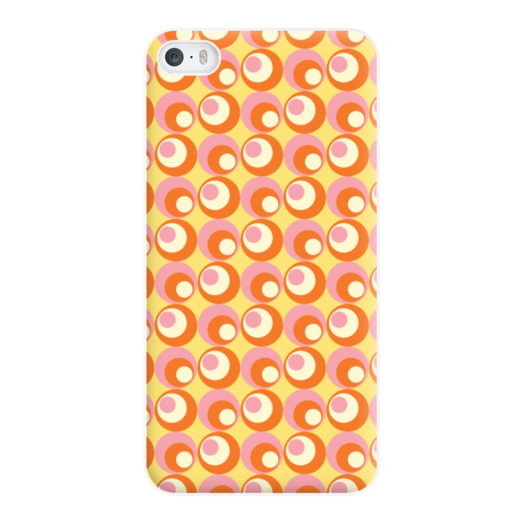 Colourful Circles Retro Pattern Phone Case for iPhone 5 / 5s / SE 2016
