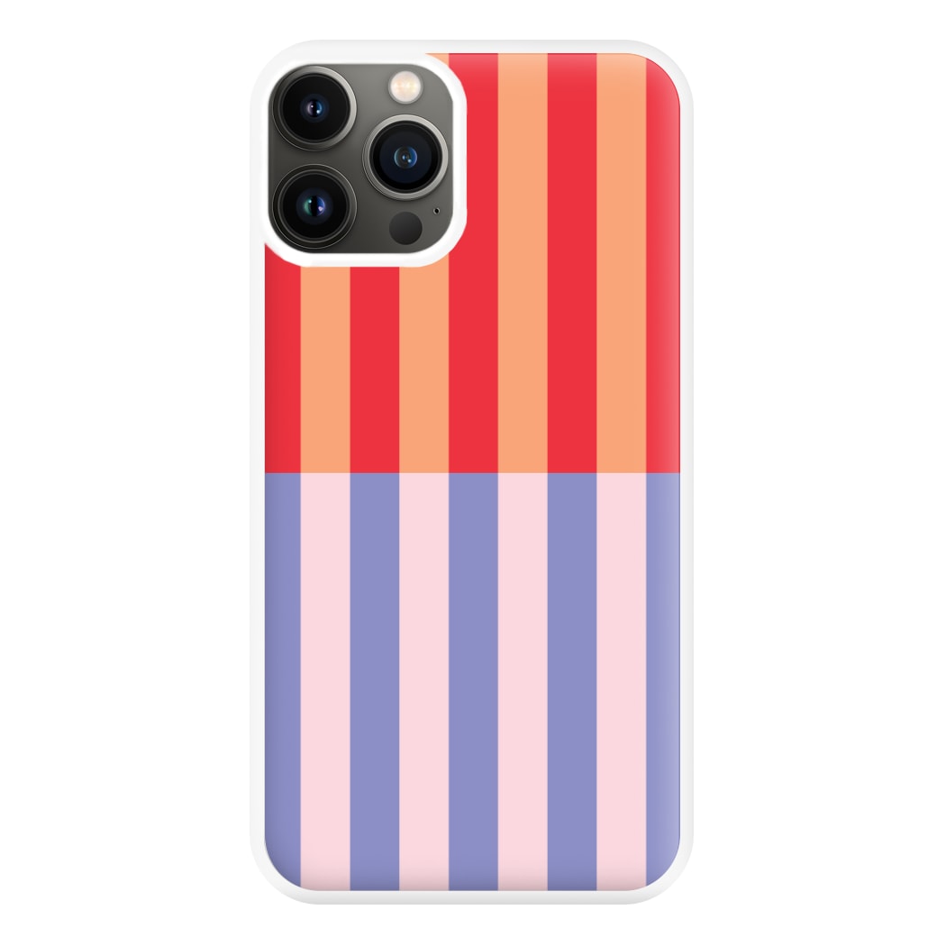 Multicoloured Pinstripe Abstract Pattern Phone Case for iPhone 11 Pro Max