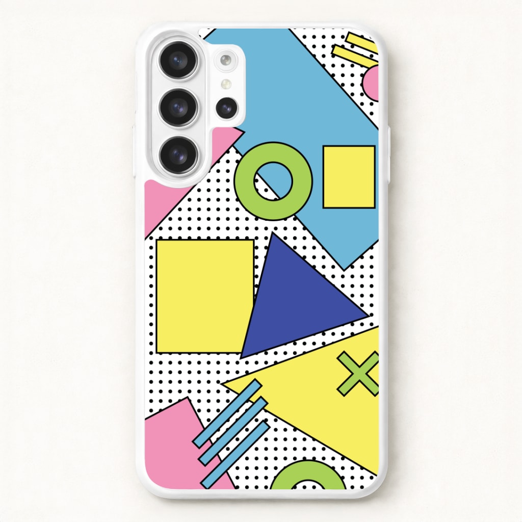 Geometric Abstract Shapes Pattern Phone Case for Galaxy S26 Ultra