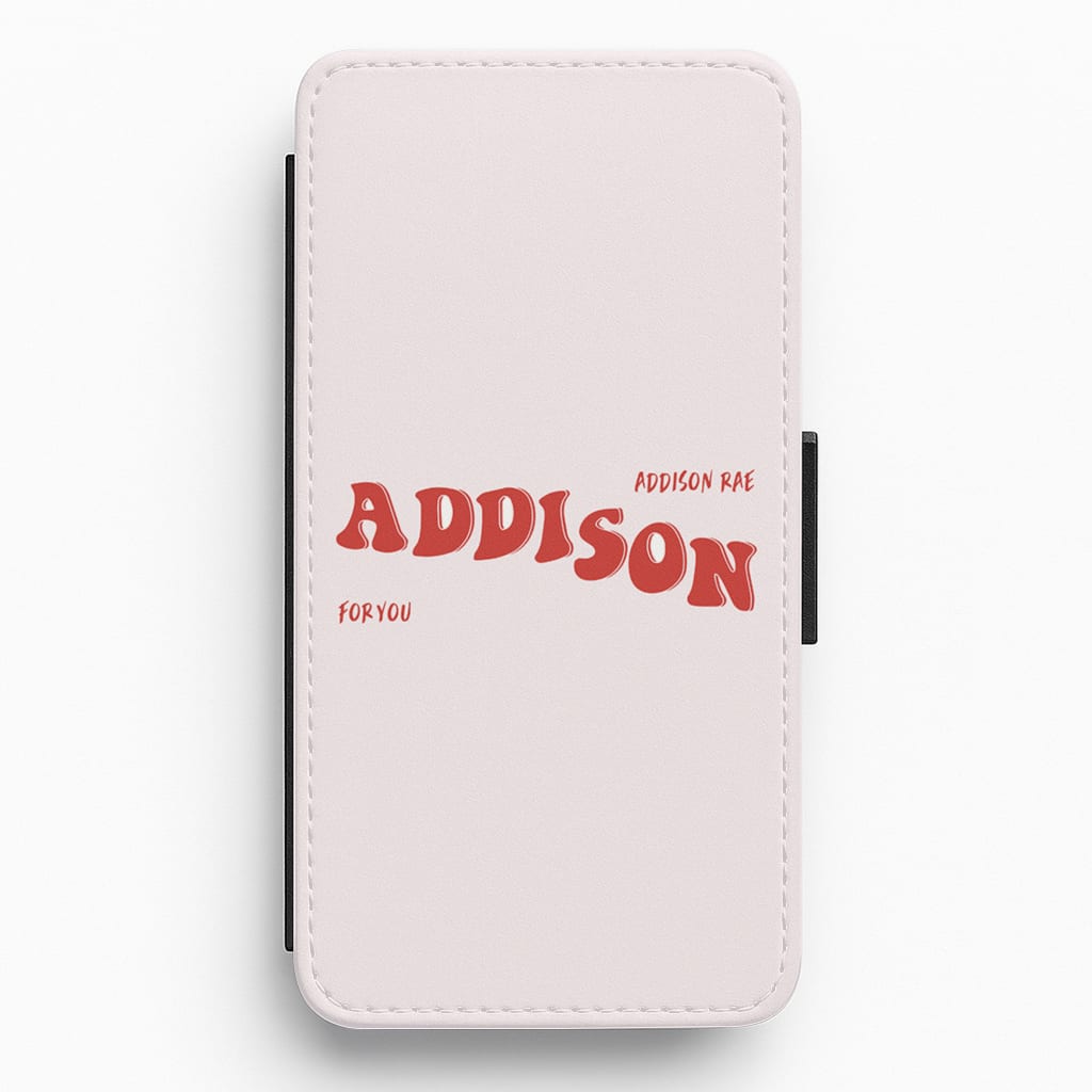 Addison Rae For You Flip / Wallet Phone Case