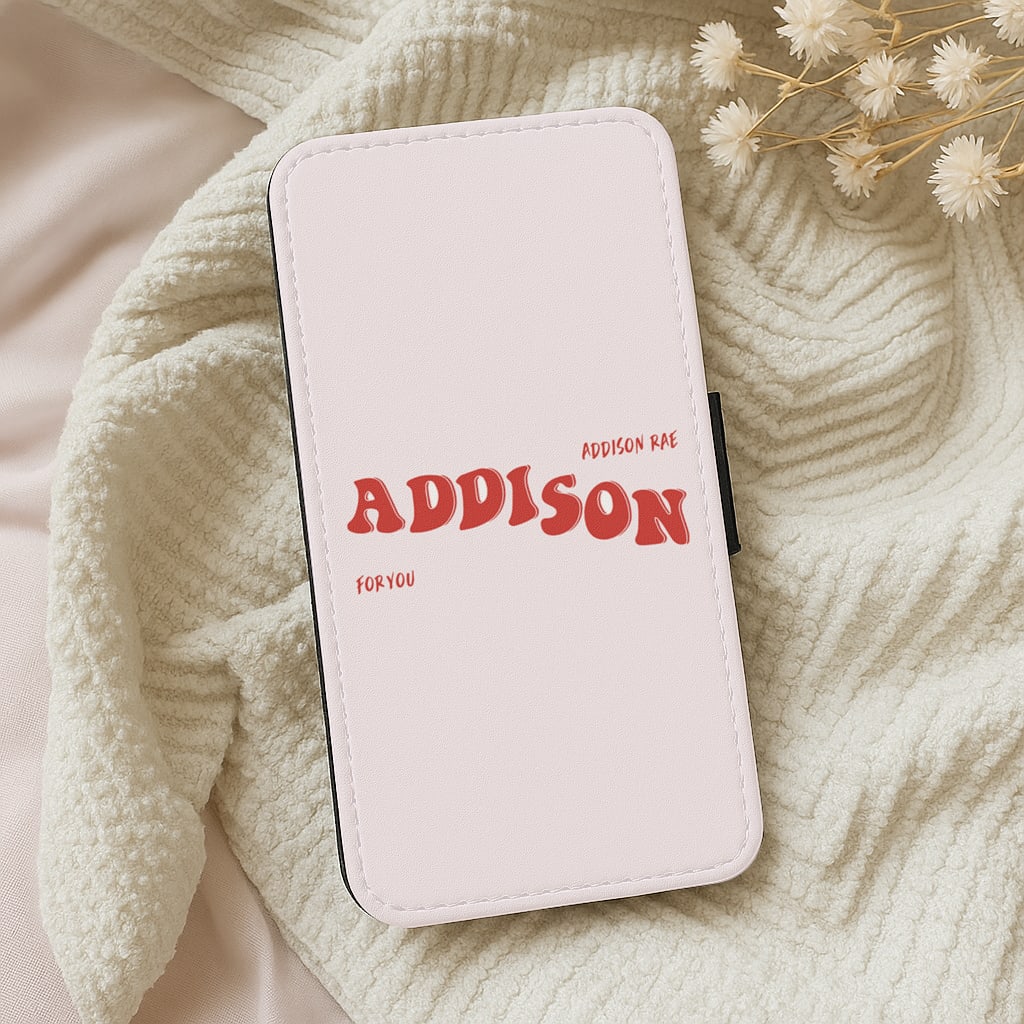 Addison Rae For You Wallet Phone Case