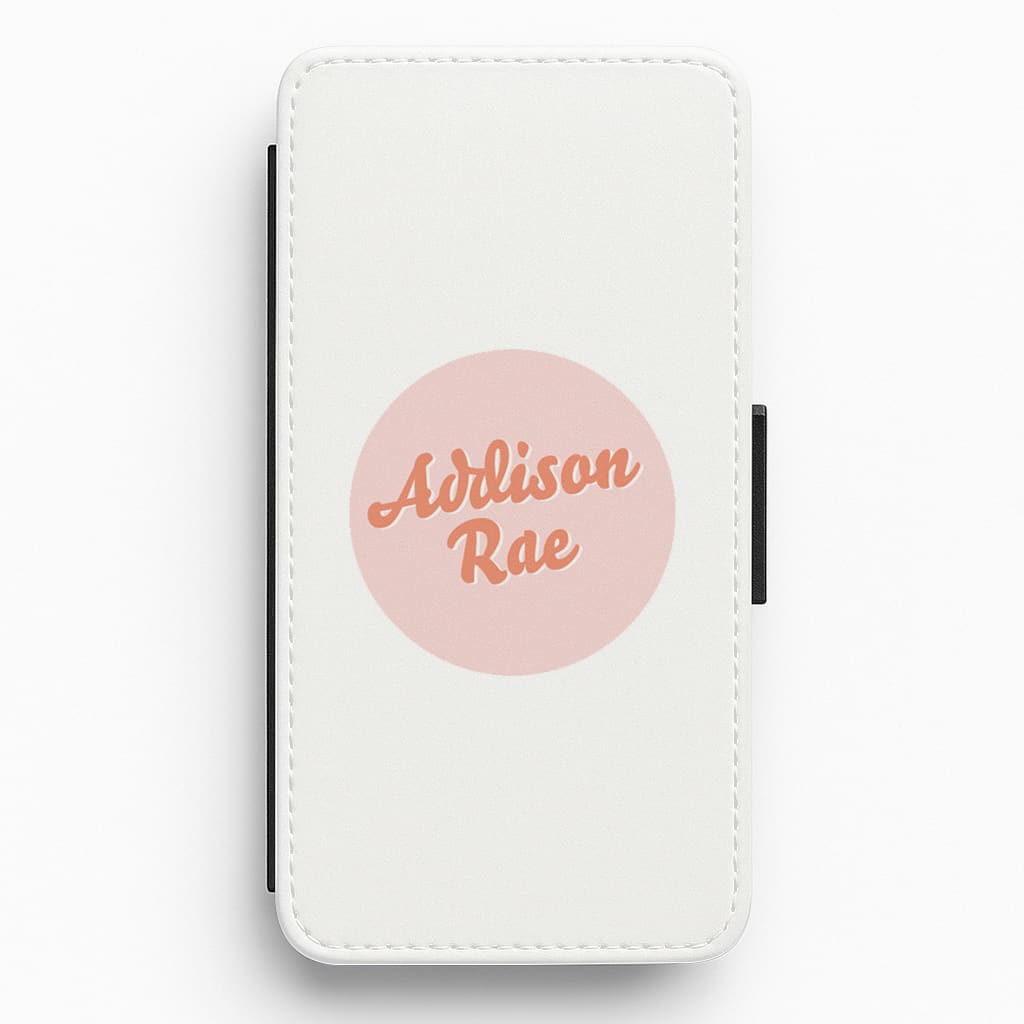 Addison Rae Circle Flip / Wallet Phone Case