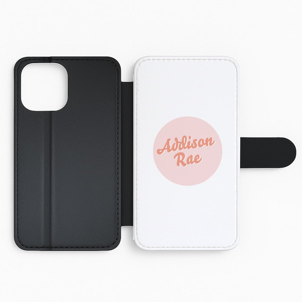 Addison Rae Circle Flip Phone Case