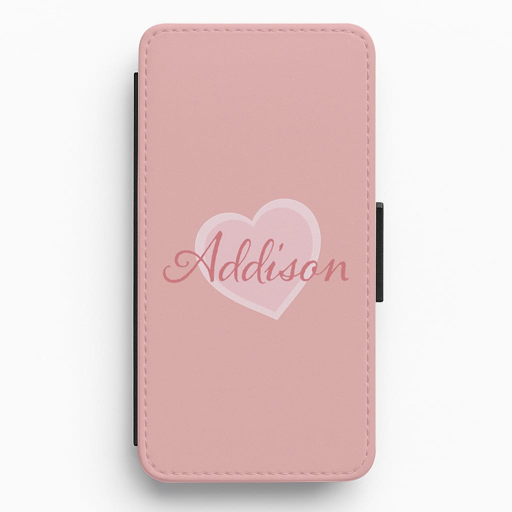 Addison Heart - Addison Rae Flip / Wallet Phone Case