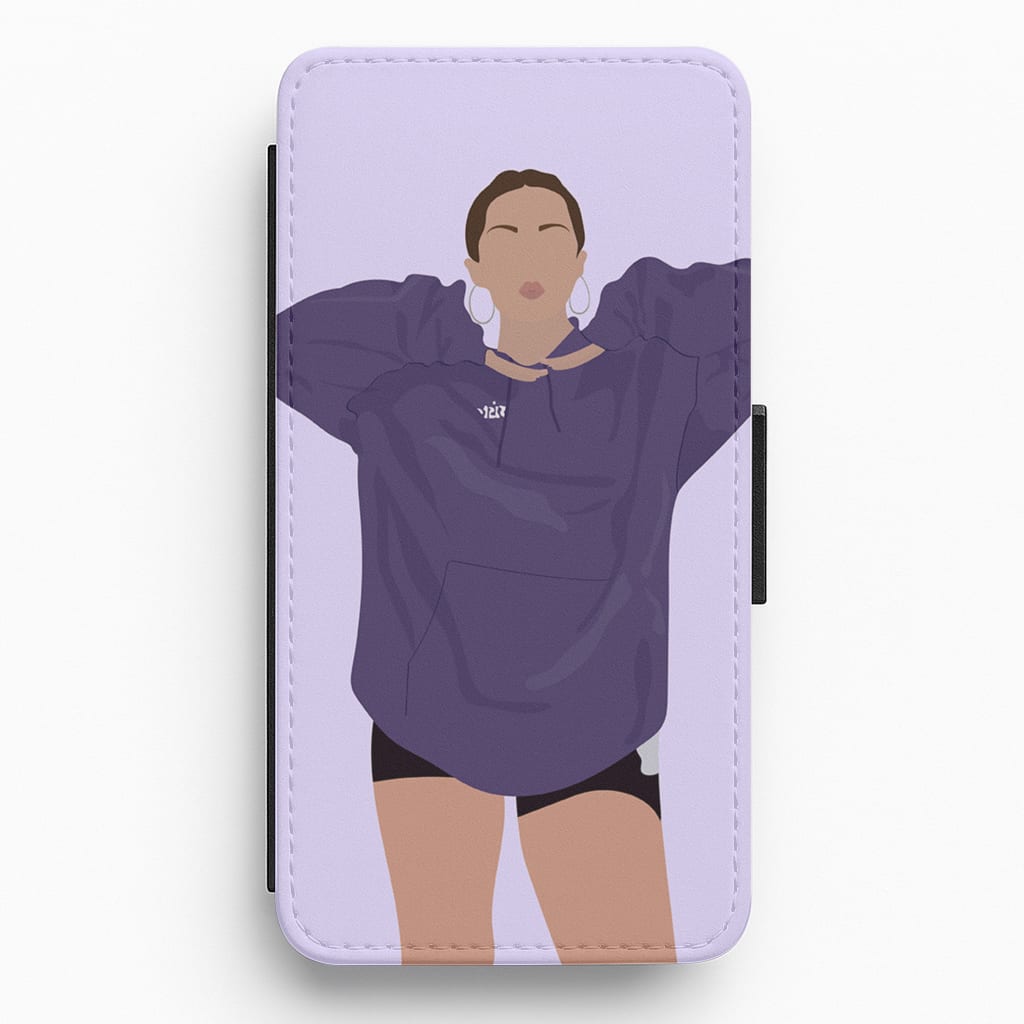 Addison Rae Pout Flip / Wallet Phone Case