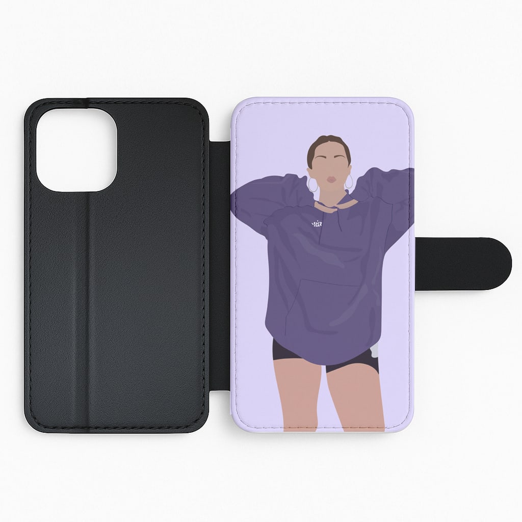 Addison Rae Pout Flip Phone Case