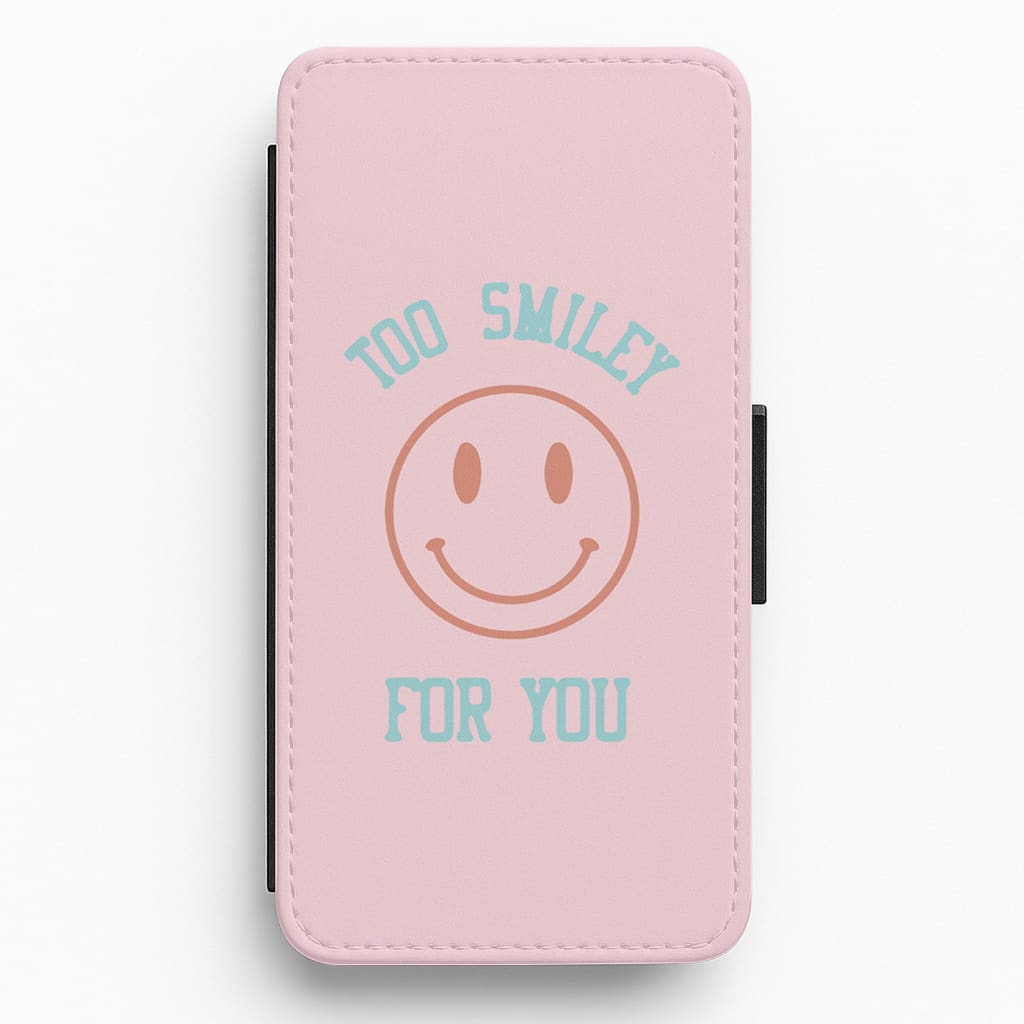 Too Smiley For You - Addison Rae Flip / Wallet Phone Case