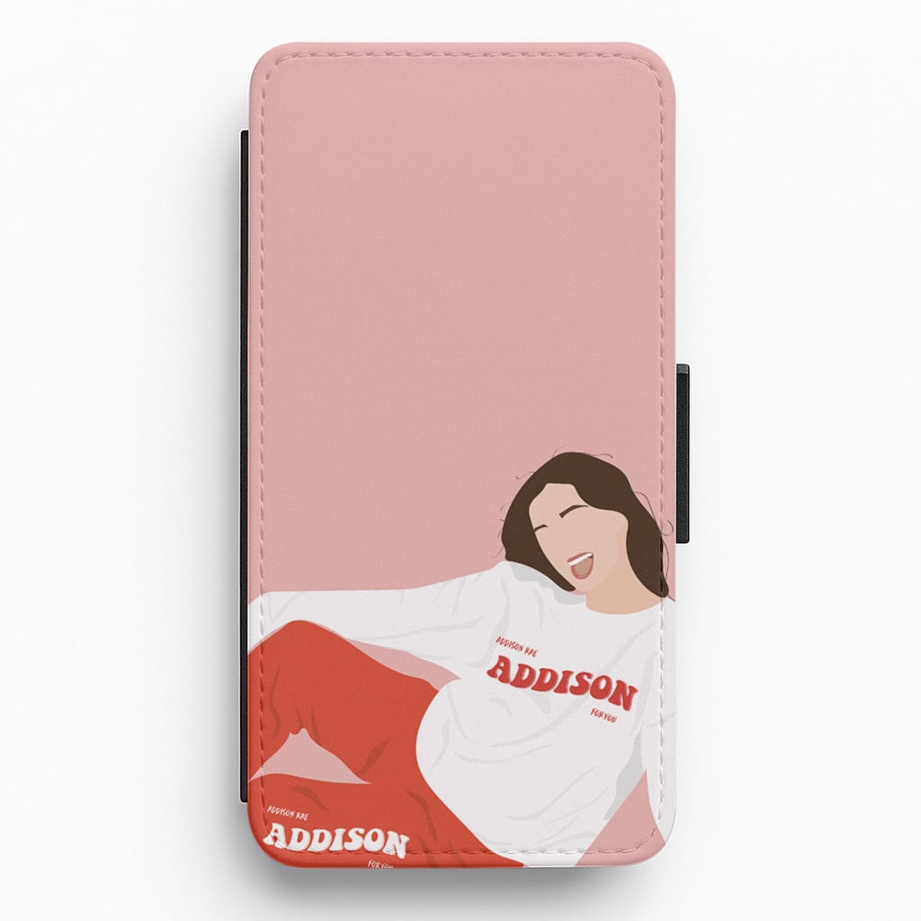 Tracksuit - Addison Rae Flip / Wallet Phone Case