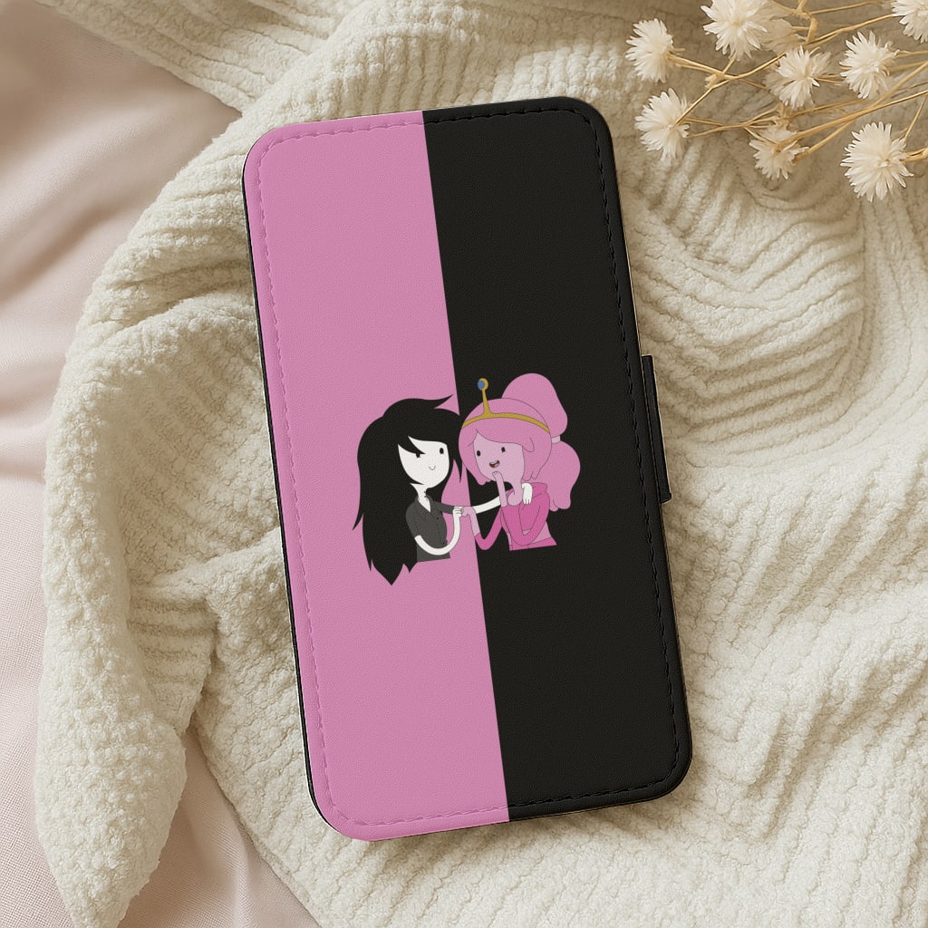 Marceline And Bubblegum Wallet Phone Case