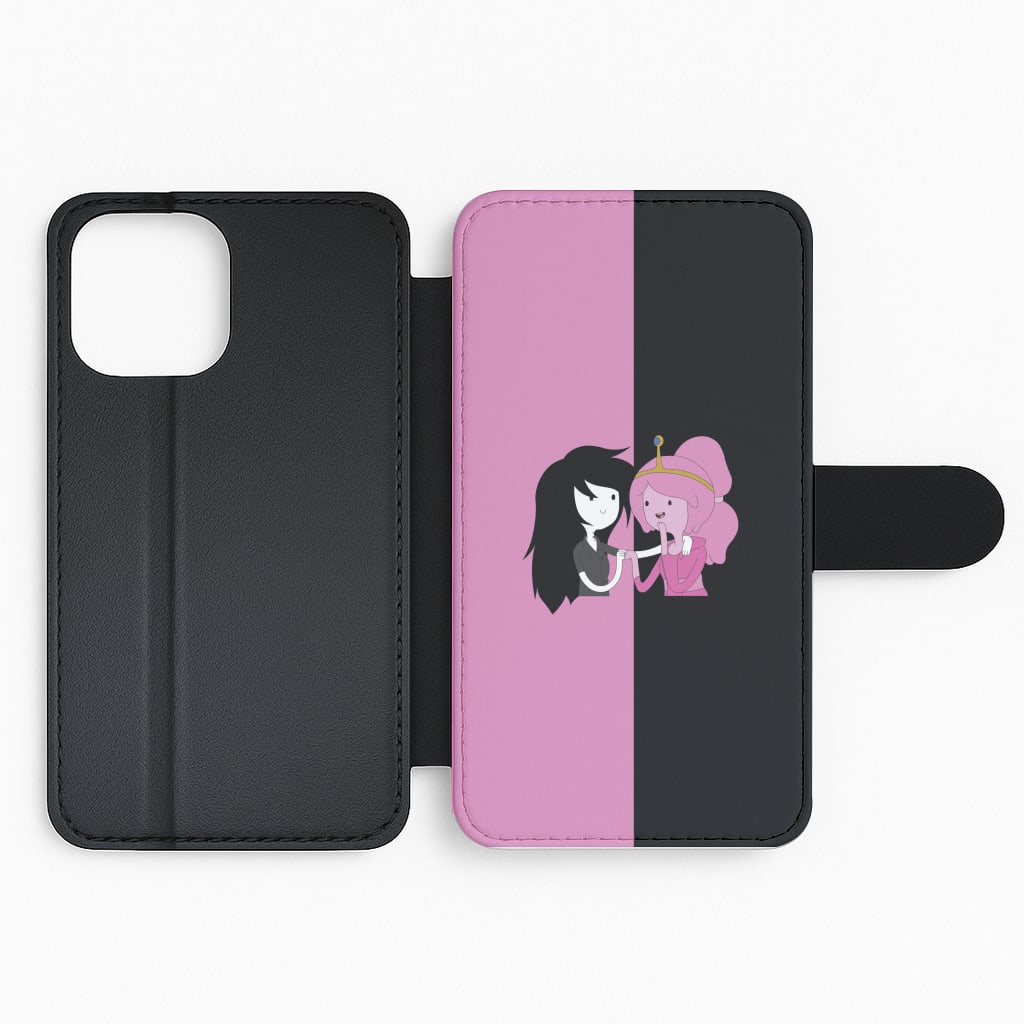 Marceline And Bubblegum Flip Phone Case