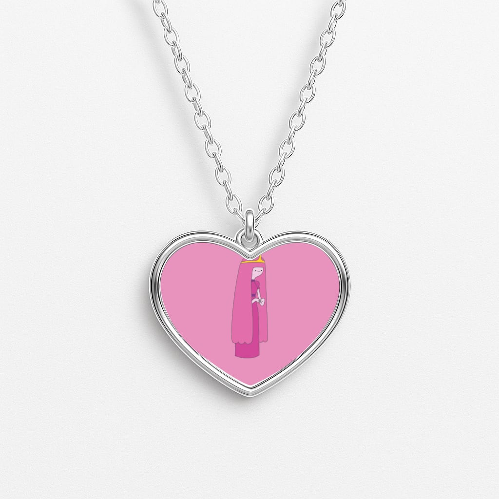 Bubblegum Heart Necklace