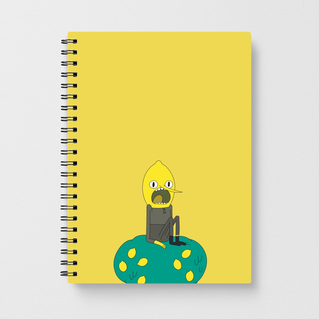 Earl Of Lemongrab Notebook