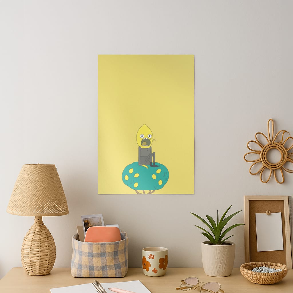 Earl Of Lemongrab Art Print