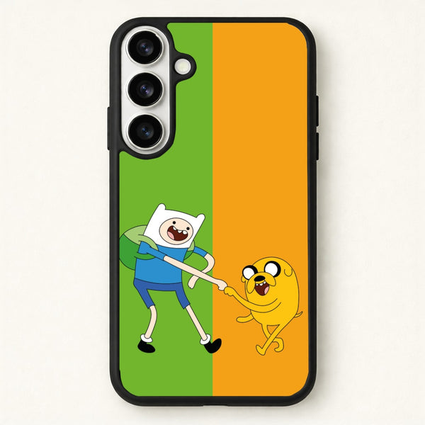 Jake The Dog And Finn The Human Phone Case for Galaxy S26 Plus