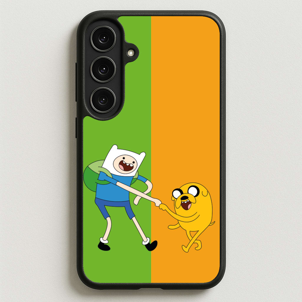 Jake The Dog And Finn The Human Phone Case for Galaxy S25FE