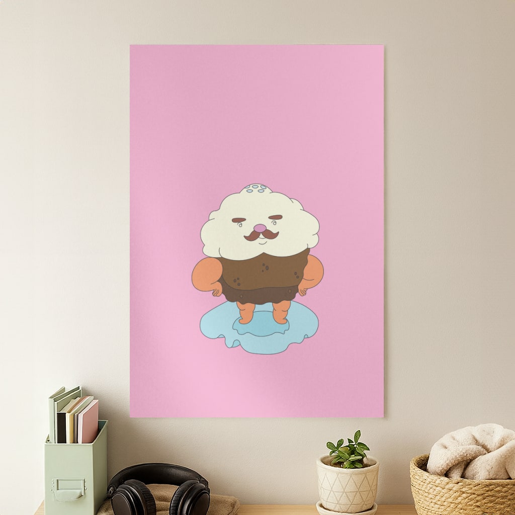 Mr Cupcake Poster
