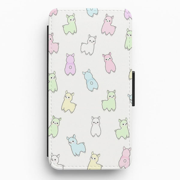Pastel Pacas Flip Wallet Phone Case