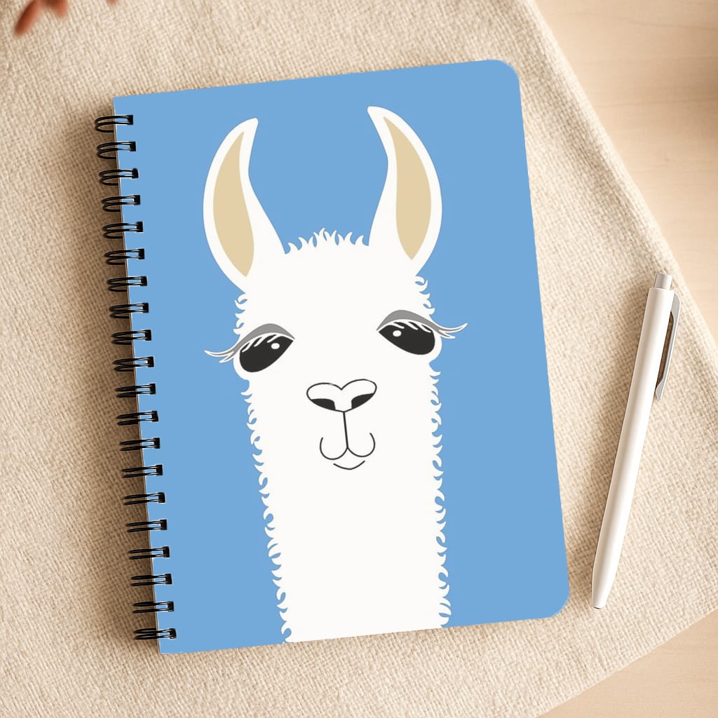 Llama Portrait Notepad