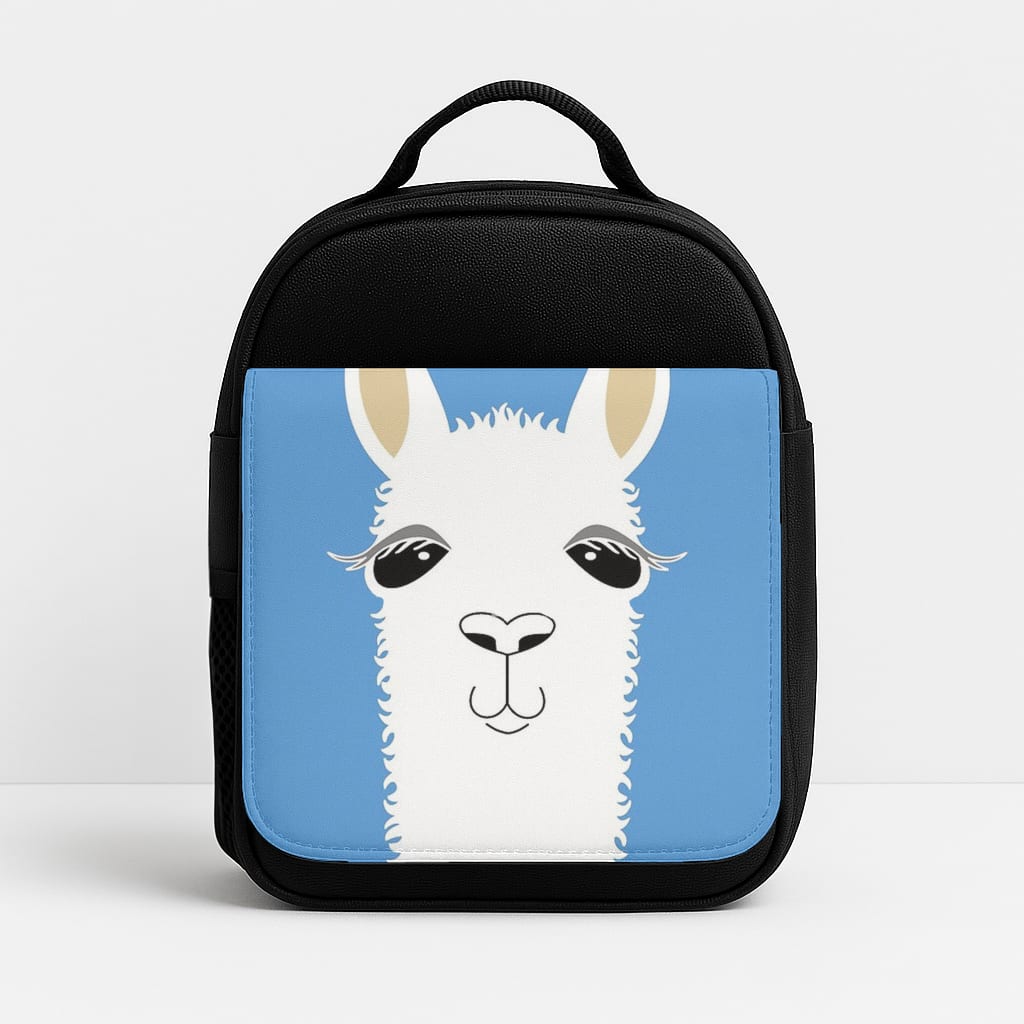 Llama Portrait Insulated Lunchbox