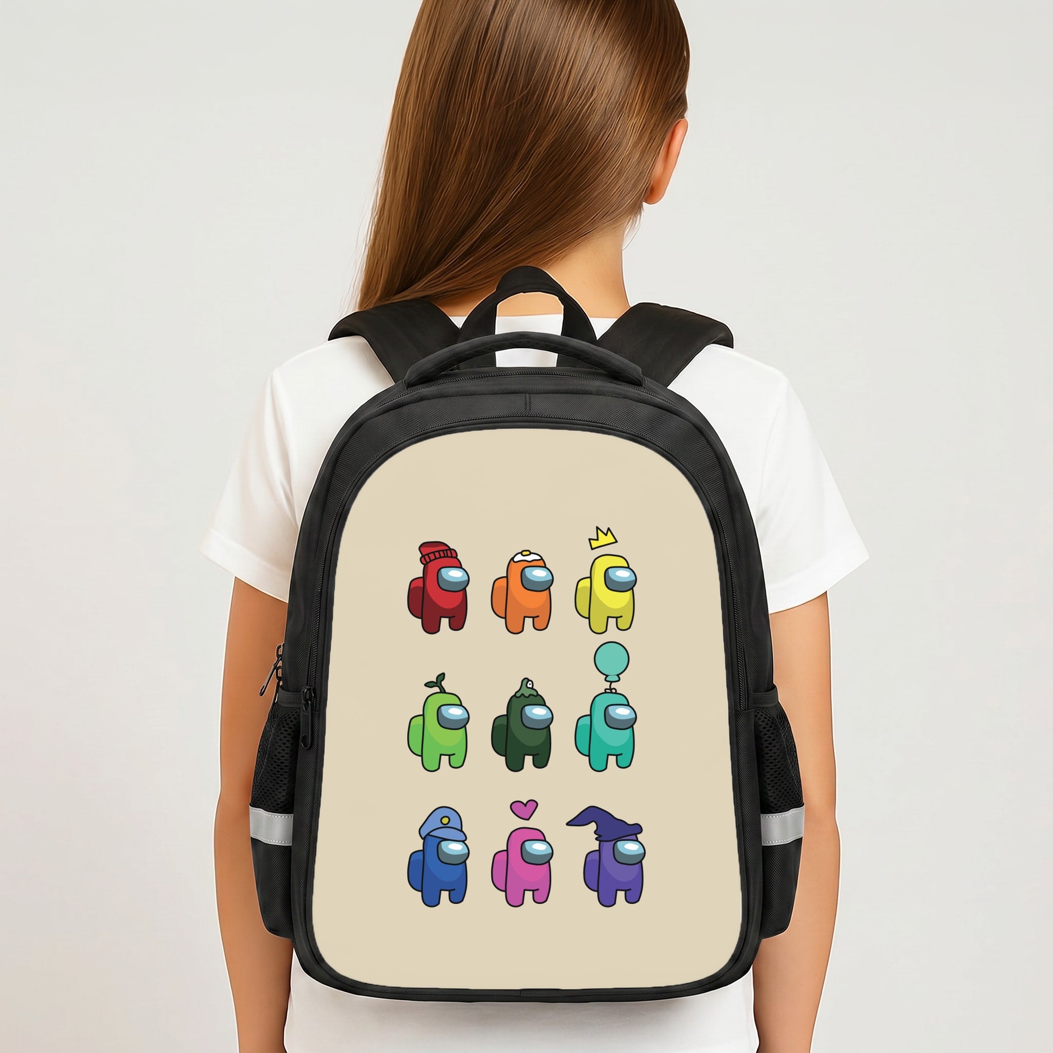 Among Gaming characters Backpack