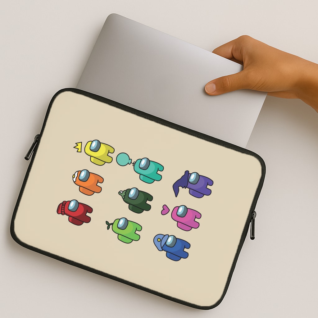 Among Gaming characters MacBook Case