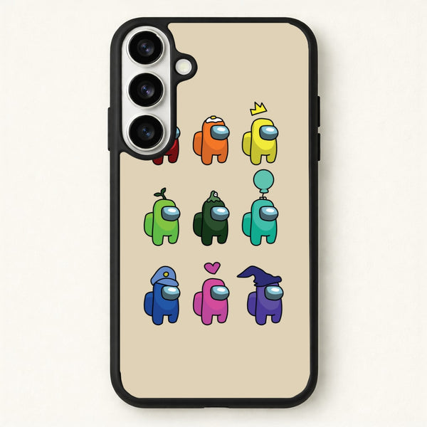 Among Gaming characters Phone Case for Galaxy S26