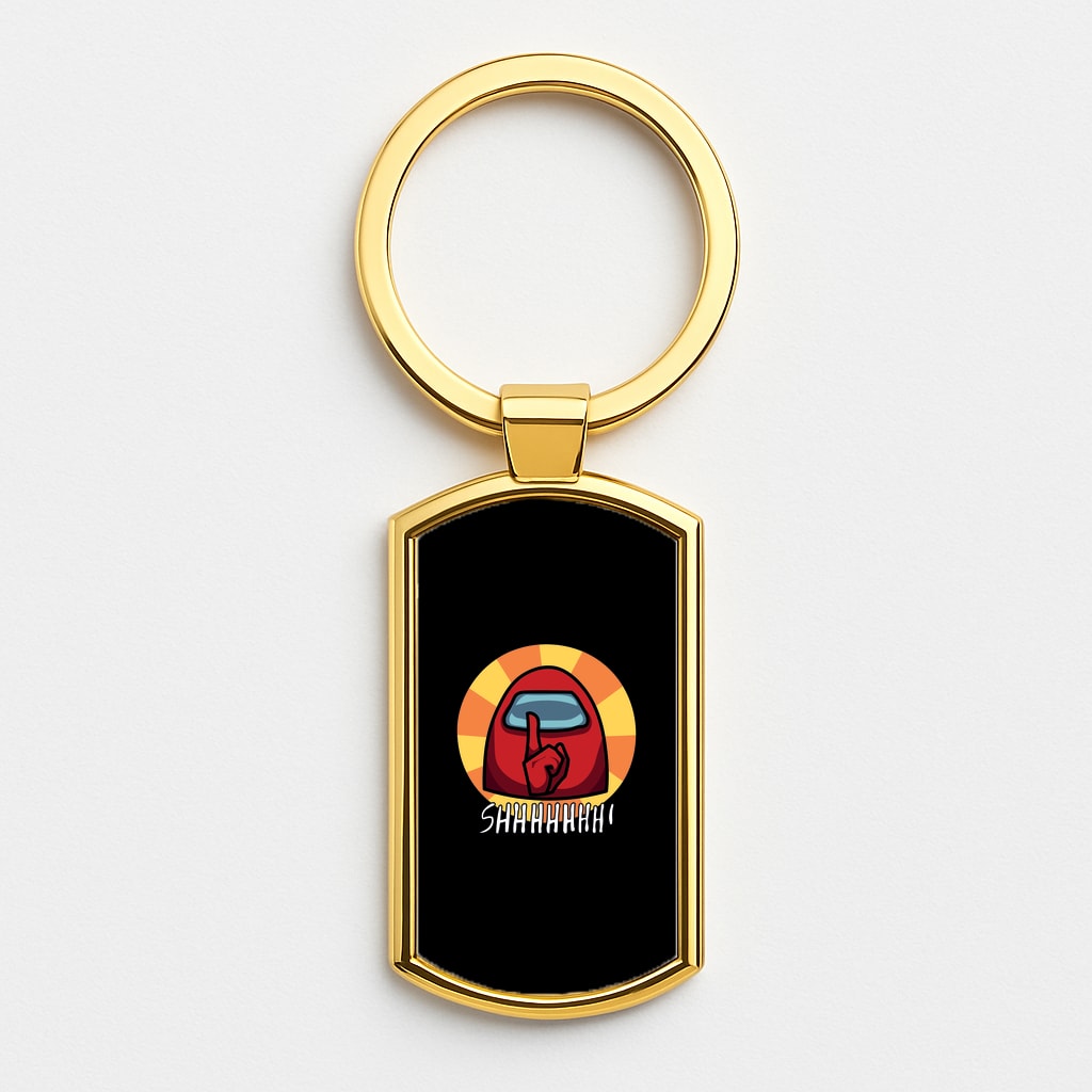 You're the imposter - Among Us Gold Keyring