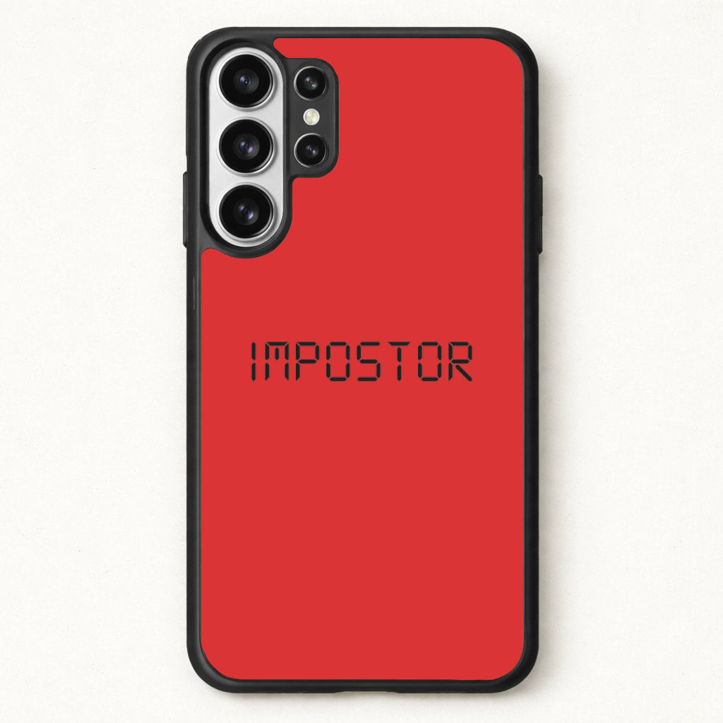 Imposter - Among Us Phone Case for Galaxy S26 Ultra