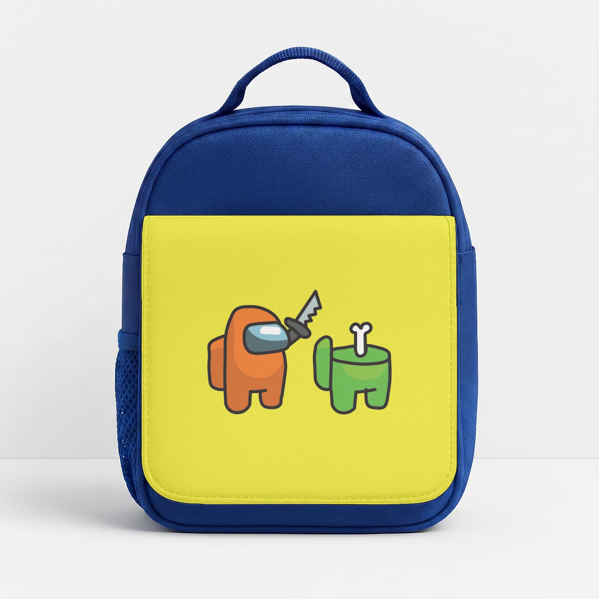 Among Gaming Killed Lunchbox - Blue