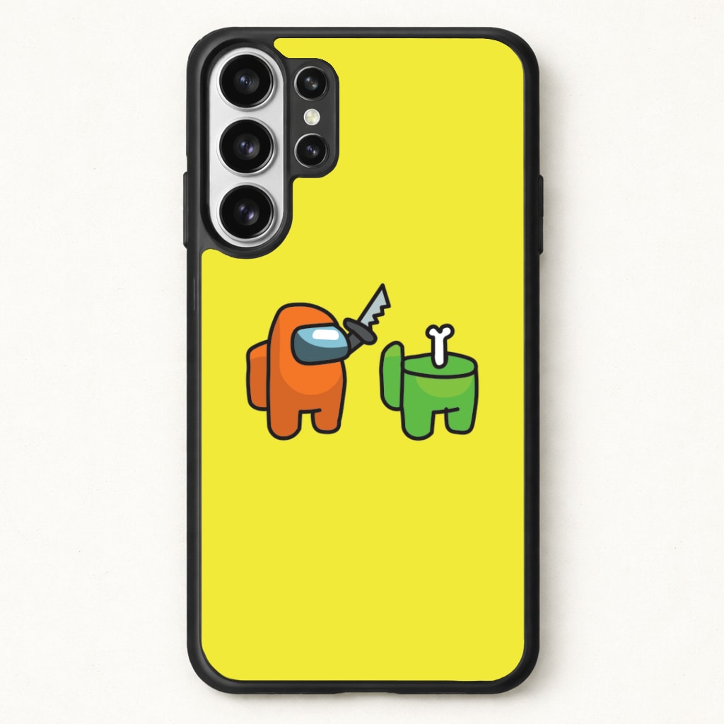 Among Gaming Killed Phone Case for Galaxy S26 Ultra