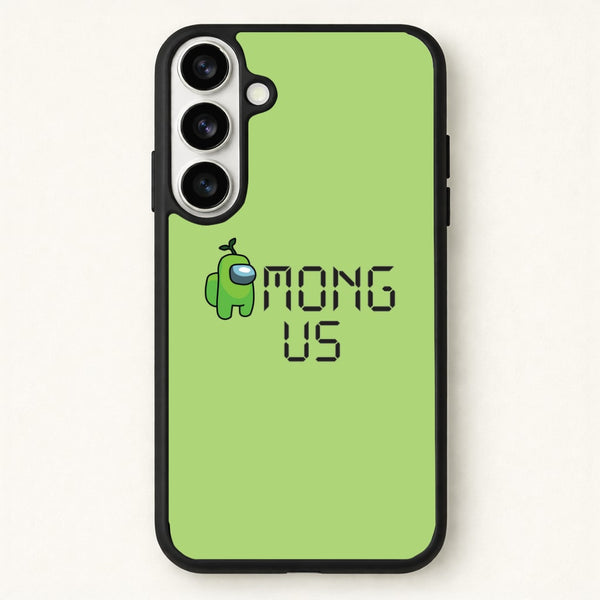 Among Gaming - Green Phone Case for Galaxy S26 Plus