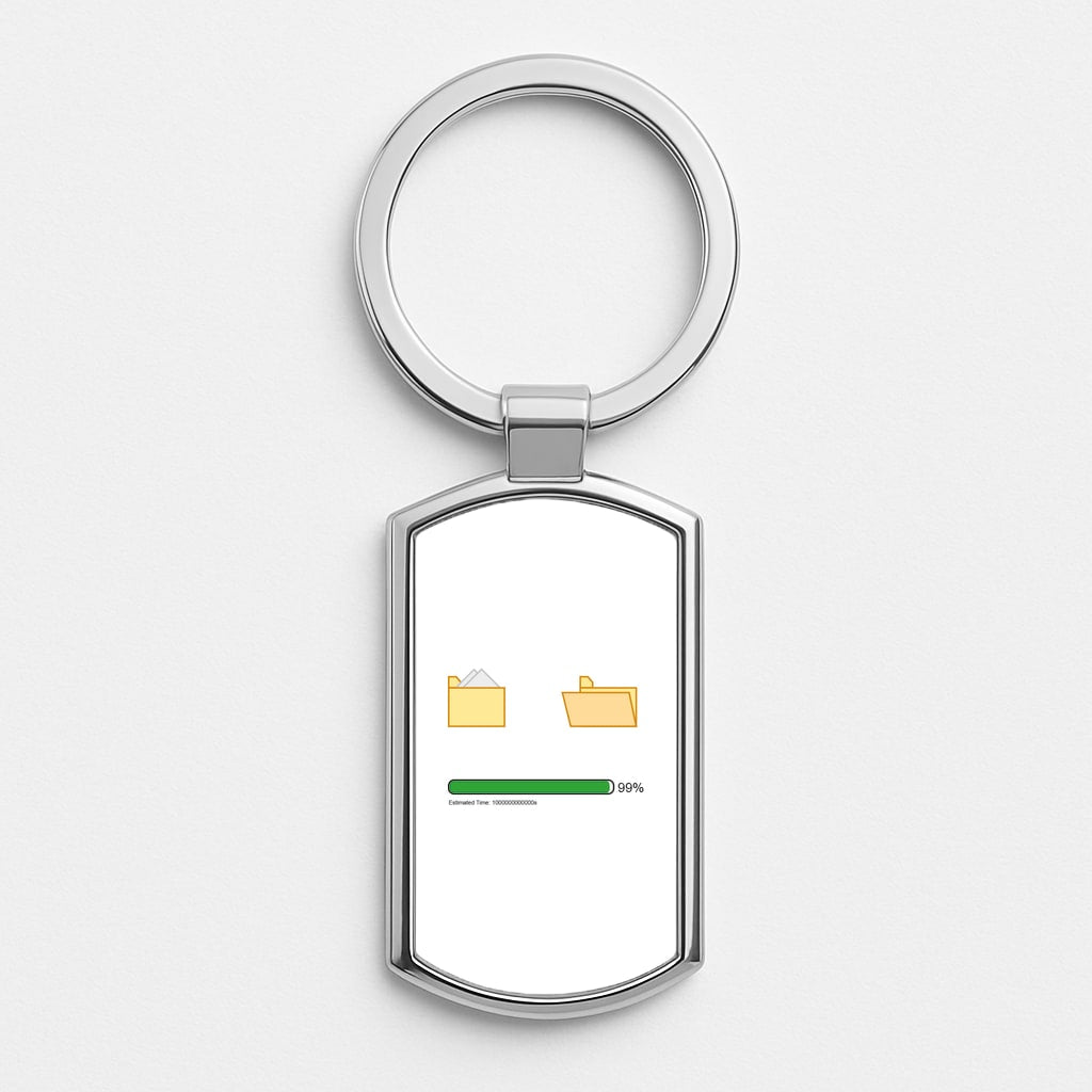 File upload - Among Gaming Silver Keyring