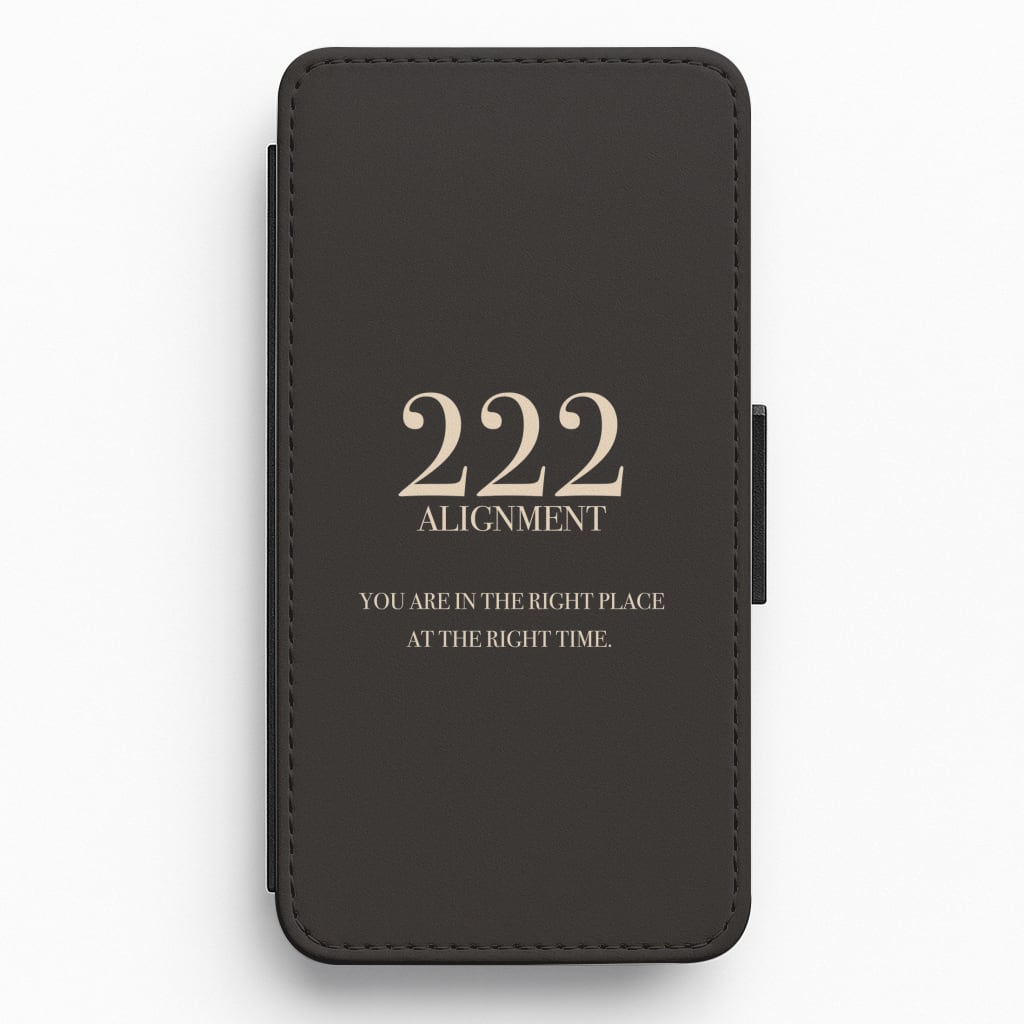 222 - Angel Numbers Flip / Wallet Phone Case