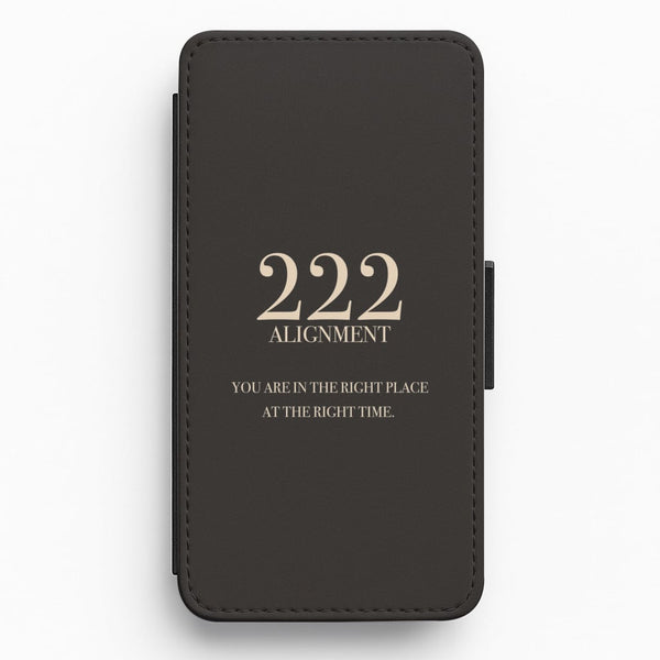 222 - Angel Numbers Flip / Wallet Phone Case