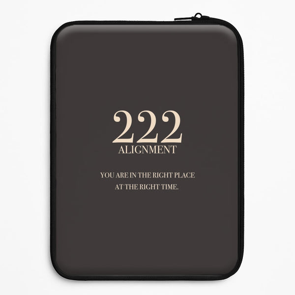 222 - Angel Numbers Universal Laptop Sleeve