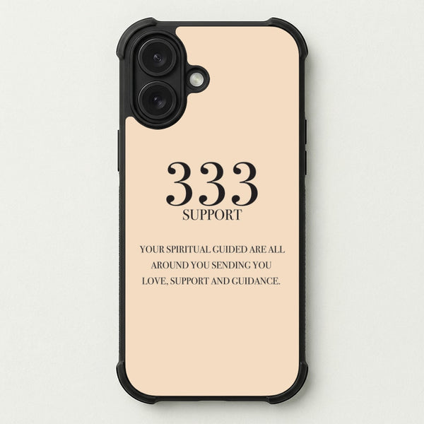 333 - Angel Numbers Phone Case — Bumper case