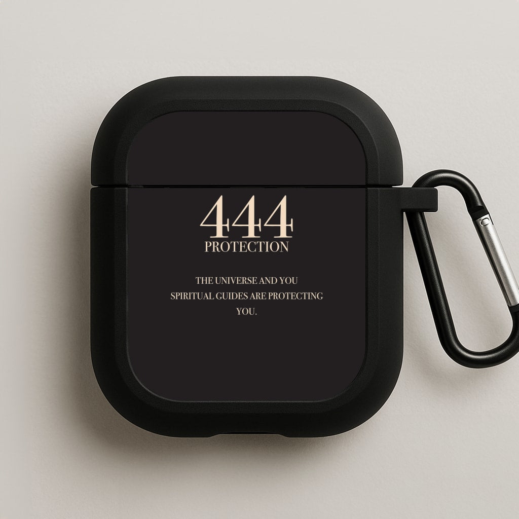 444 - Angel Numbers AirPods Case