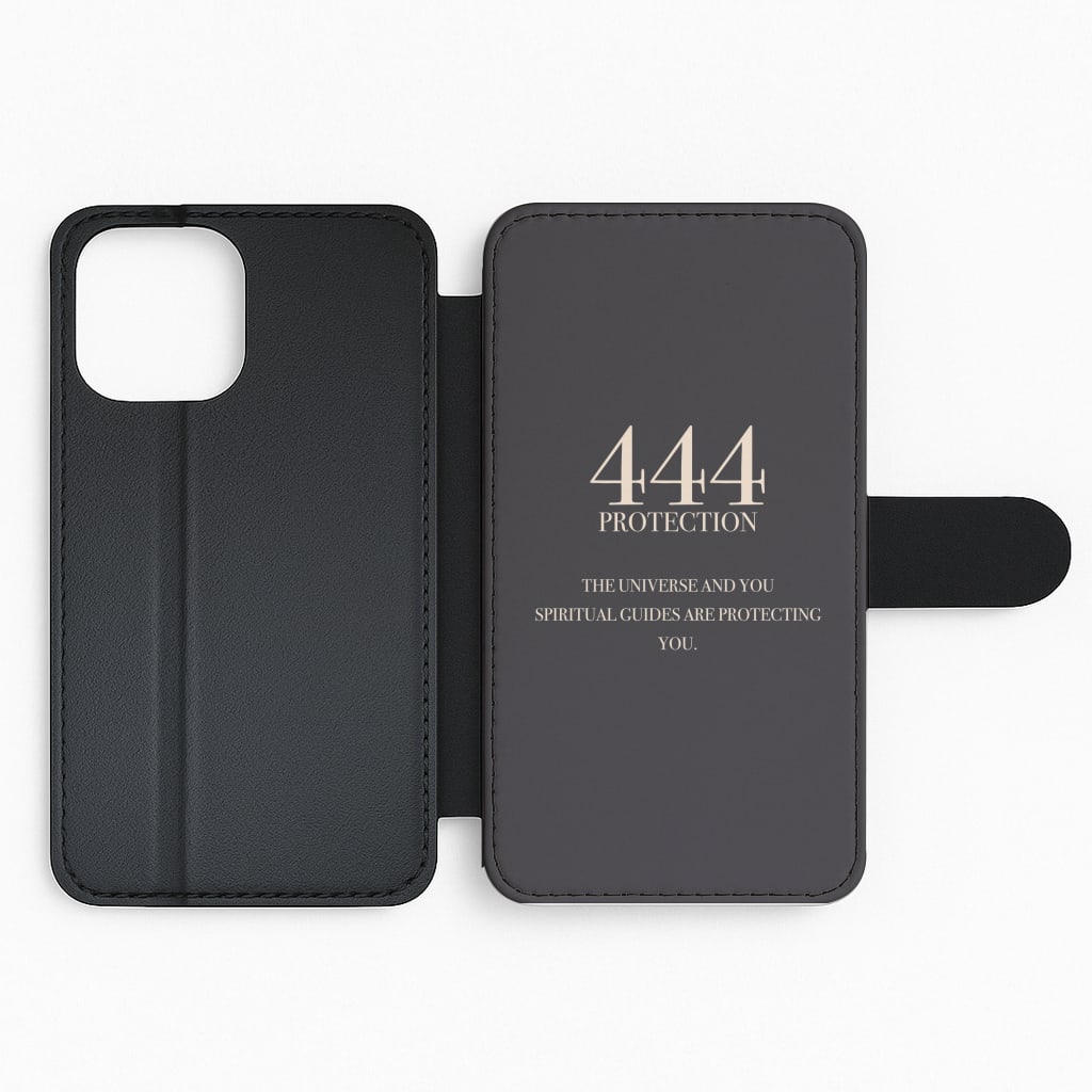 444 - Angel Numbers Flip Phone Case