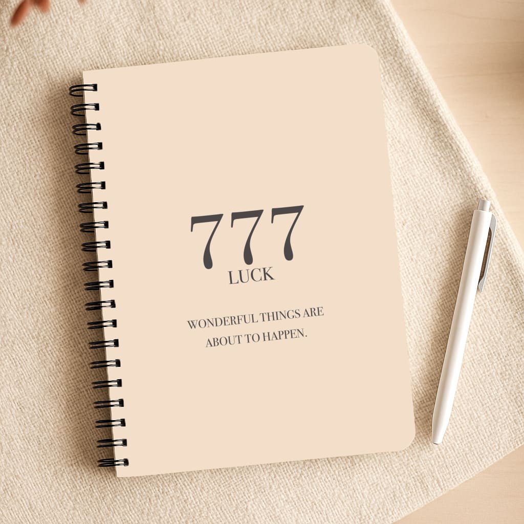 777 - Angel Numbers Notepad