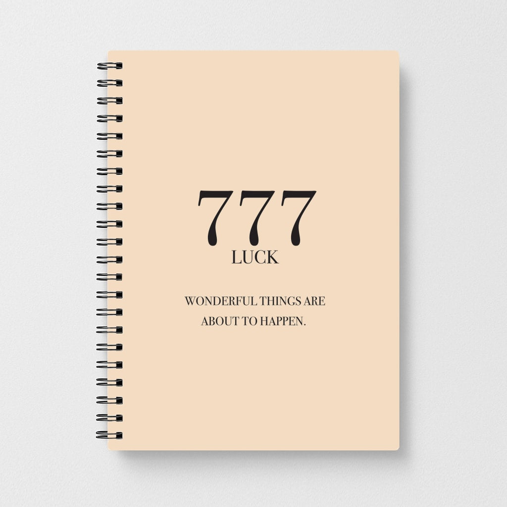 777 - Angel Numbers Notebook