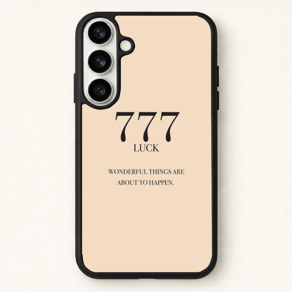 777 - Angel Numbers Phone Case for Galaxy S26