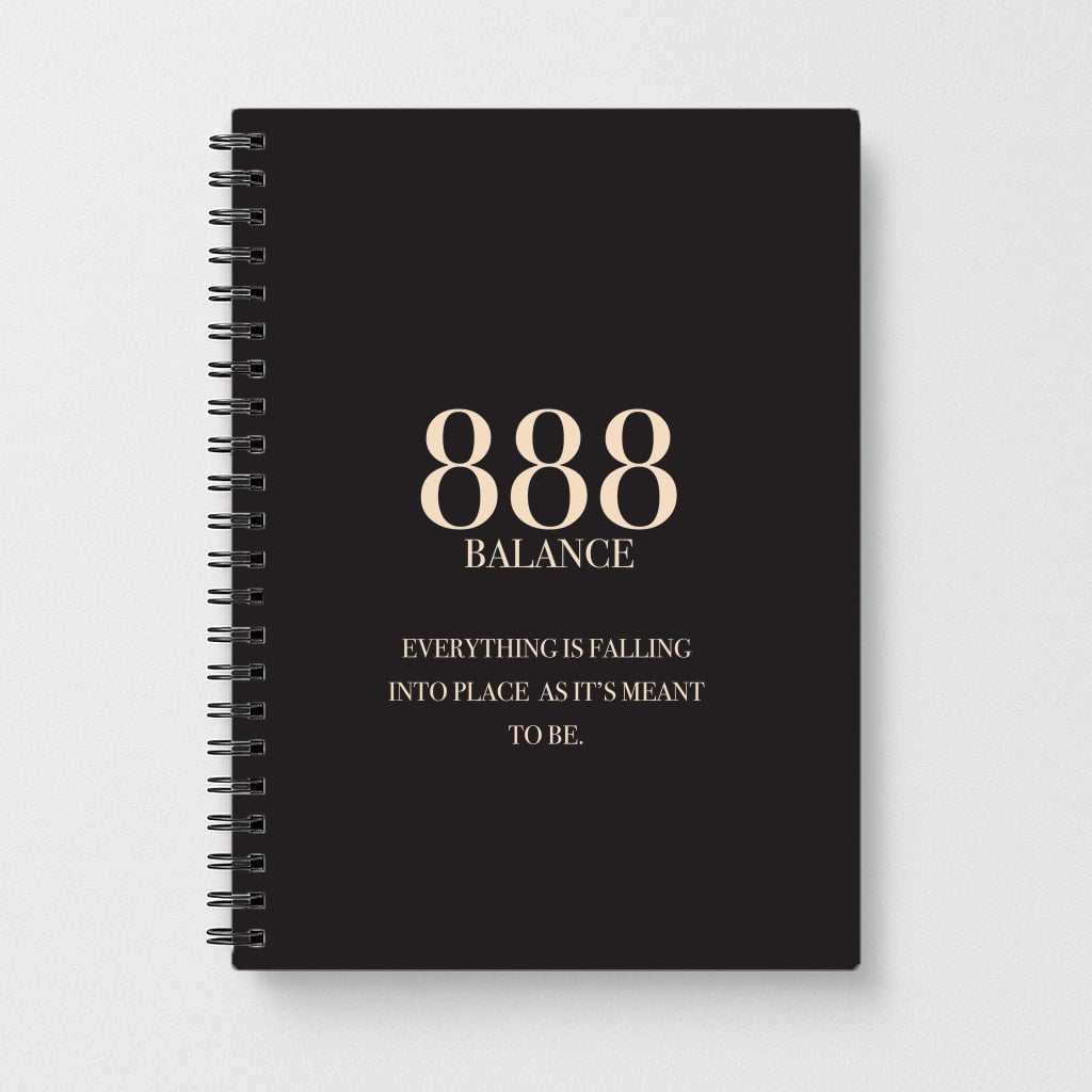 888 - Angel Numbers Notebook